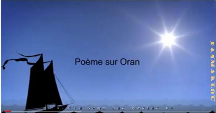 POEME ORAN MA BIEN AIMEE DE M.L GONZALES AKENINE.JPG